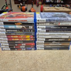 Sony PS5 Playstation 5 Games For Sale Individually Priced