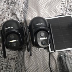  2 Camaras Solar No Nesecitan  Internet 