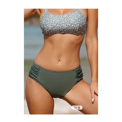 Cupshe New! Ditsy Floral Bikini Set