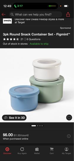 Snack container