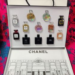 Chanel perfume sample 12-piece set