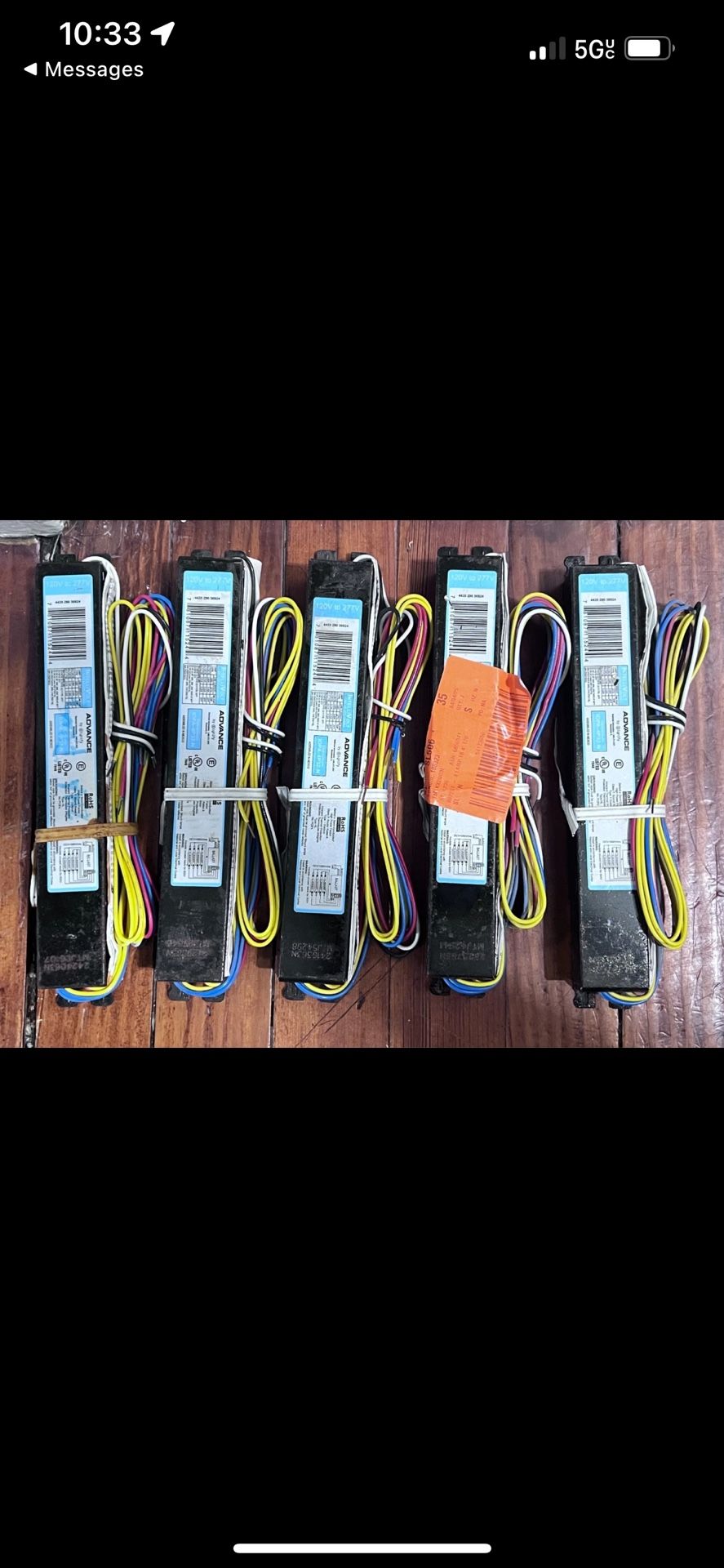 5-Pk Philips Advance 32W IOPA-4P32-N Instant Start Electronic Ballast PLS READ