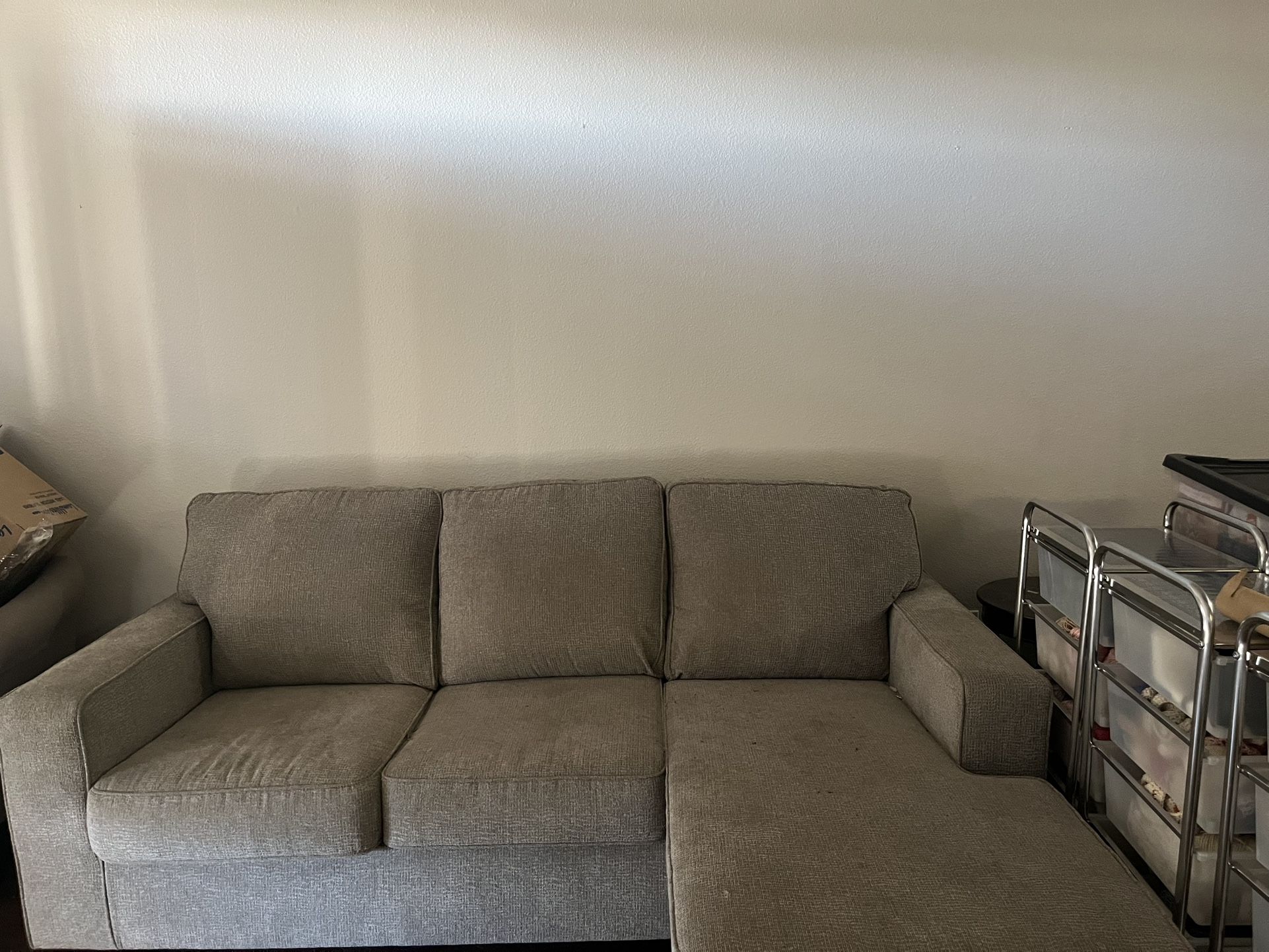 Gray Fabric Couch