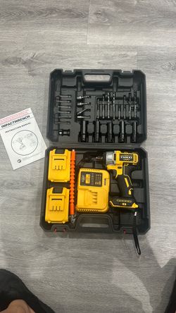 21v cordless impact gun wrench tool set