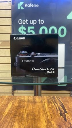 Canon Powershot G7X Mark II < $10 Down With Kafene 