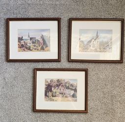 Set Of 3 Prints Wall Art