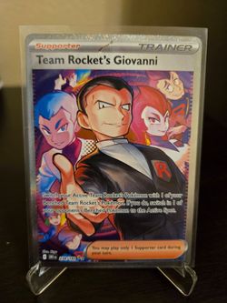 Pokemon TCG Team Rocket's Giovanni