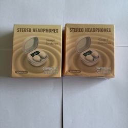 2 Mini Wireless Earbuds – LED Display Charging Case | New