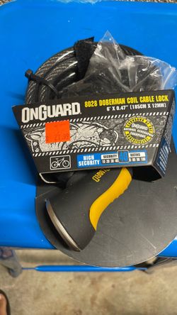 OnGuard 8028 Doberman Coil Cable Lock