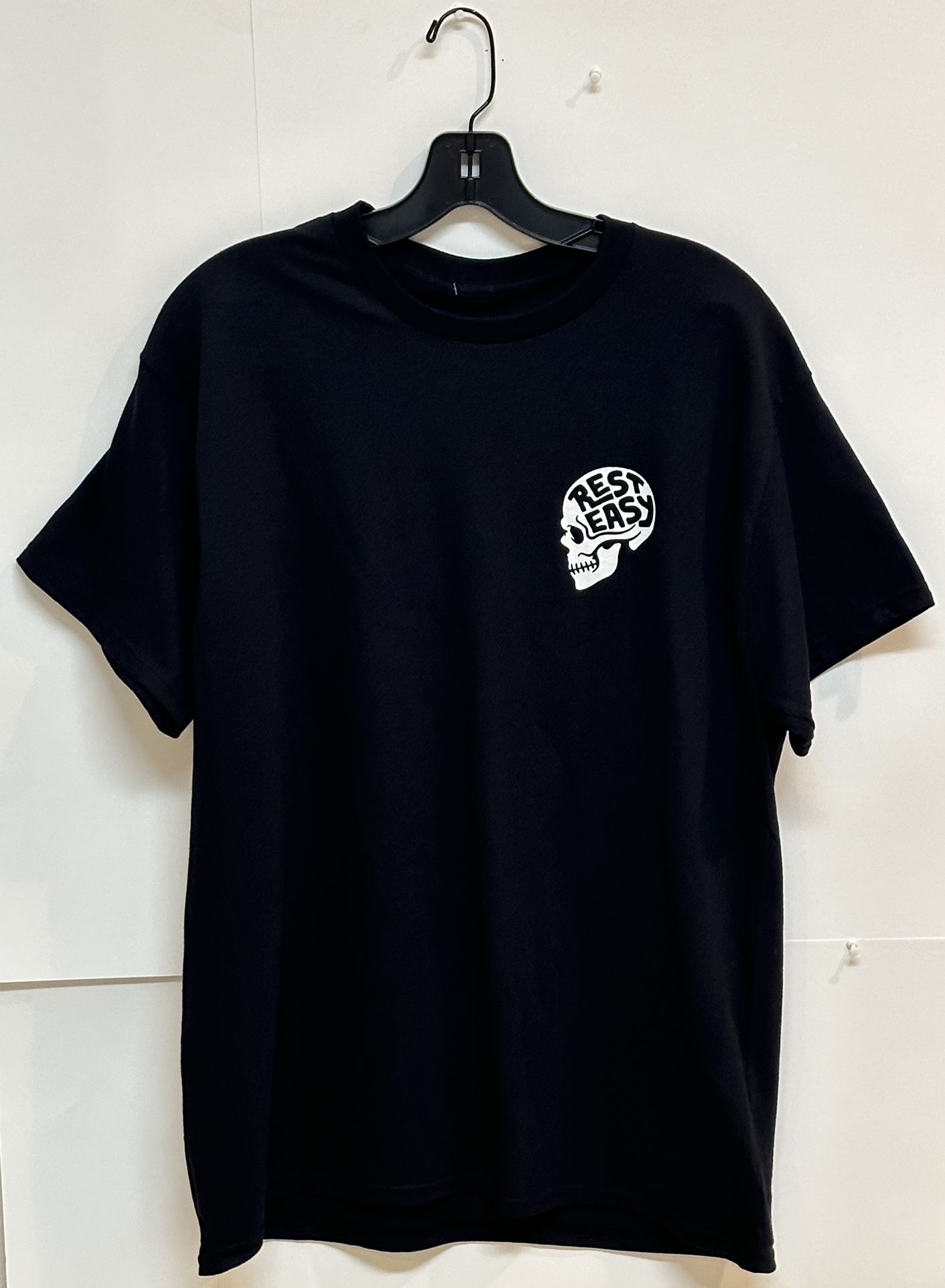 Rest Easy - Men’s Day Of The Dead Skeleton / No Problemo T-Shirt | Black/Multi