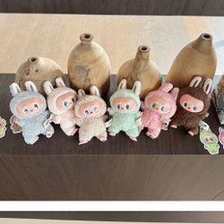 Labubu Sit-Down Party Rubber Plush Toy Blind Box