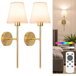Rechargeable Wall Sconces Set Of 2