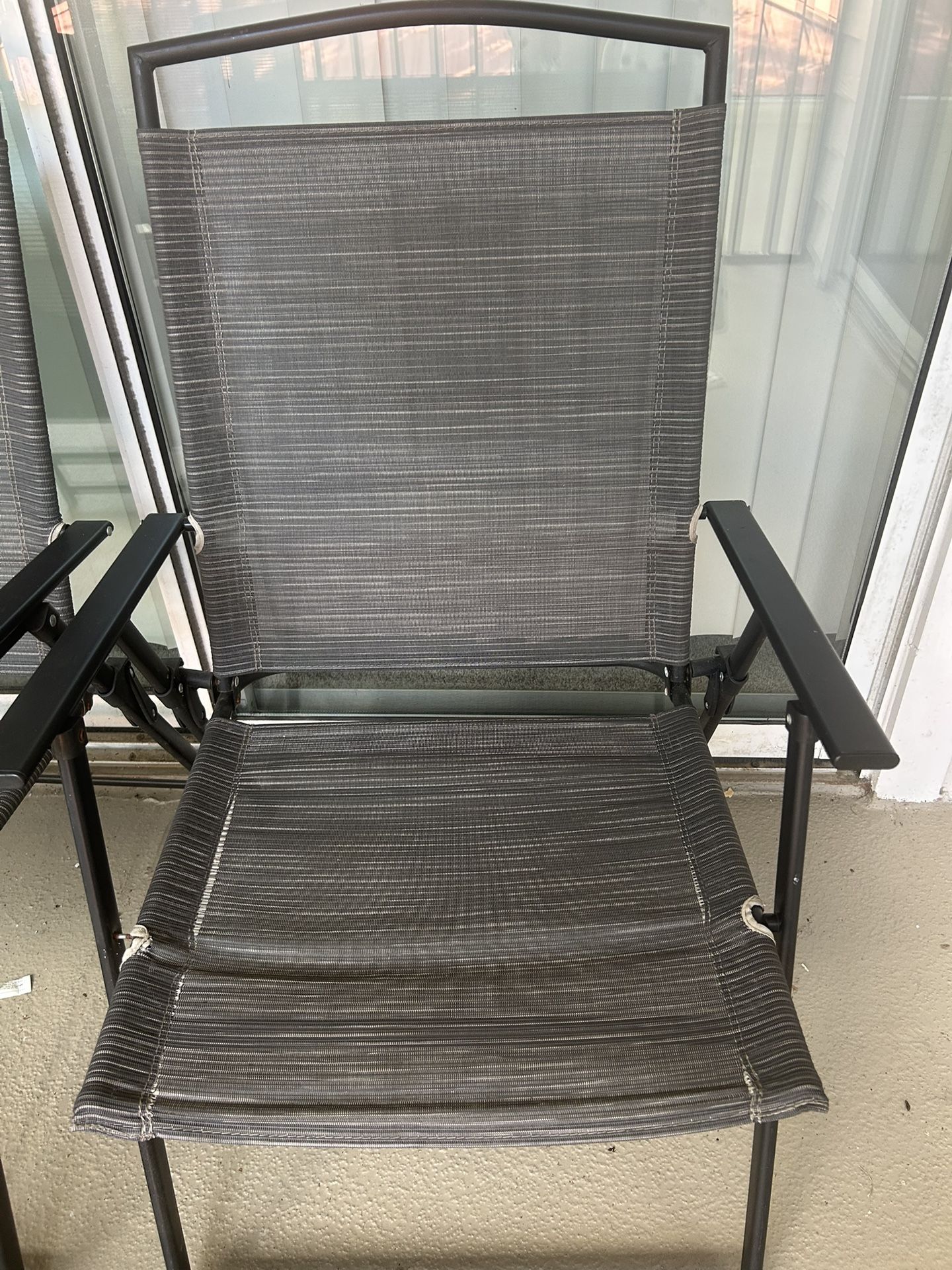 Set of 4 Patio Chairs
