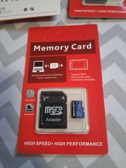 New 256GB Memory Card With Full Adapter ..