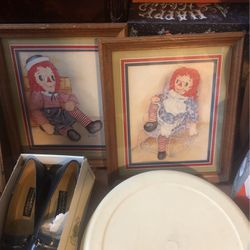 Set Of Raggedy Ann And Andy