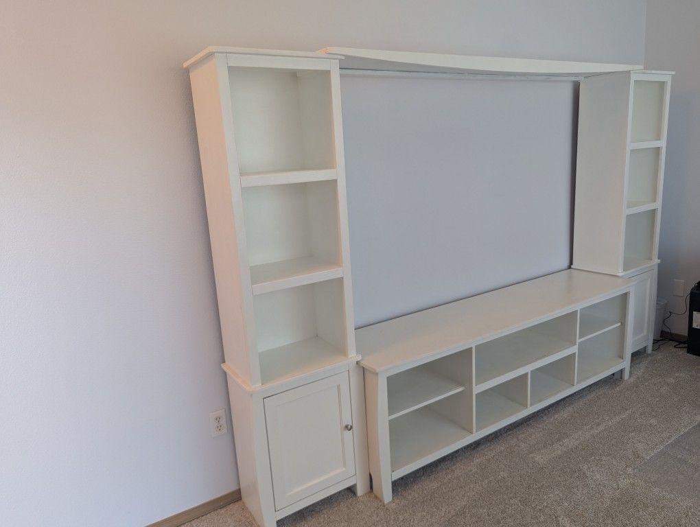 Solid Wood Home Entertainment Shelving