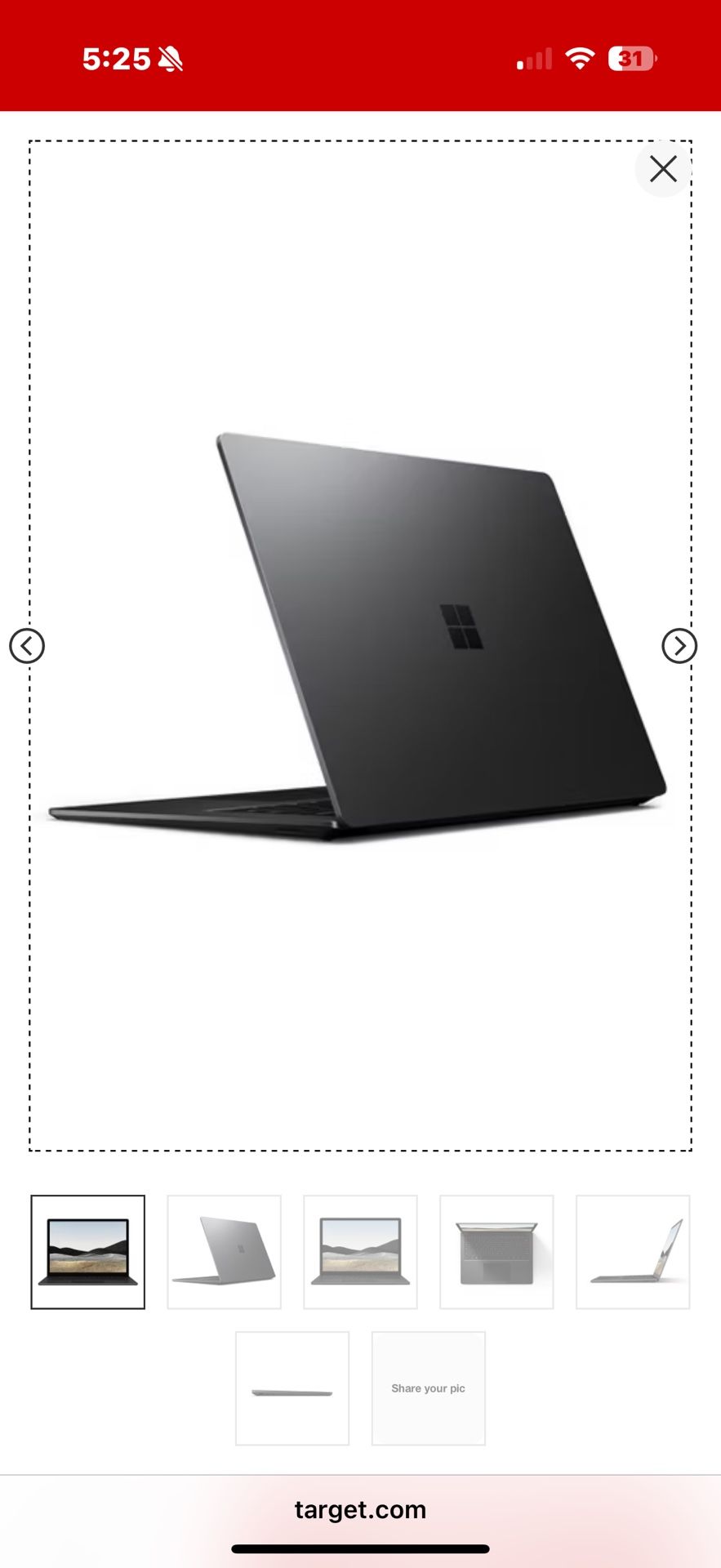 Microsoft Surface Laptop 4 13.5” $450 Obo