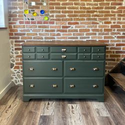 Refinished Vintage Apothecary Style Dresser / Changing Table! 