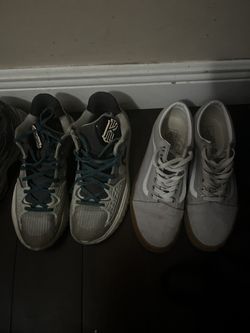 Grey Vans & Grey Nike Air Max