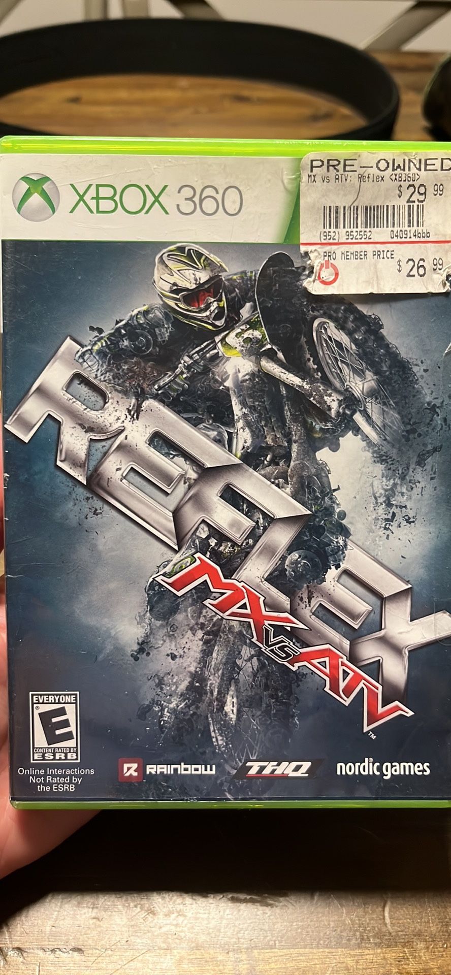 Reflex MX Vs ATV