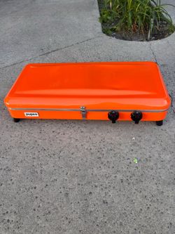 New 20000 btu Propane Portable 2 Burners BBQ Grill Outdoor Camping Stove
