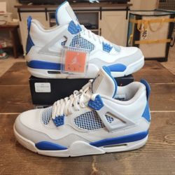 Military Blue Jordan 4 Size 12