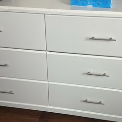 6 drawer double dresser