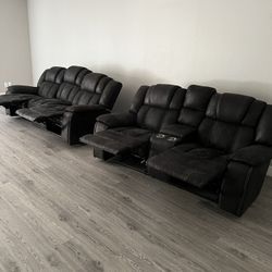 Sofa And Loveseat, Matching Set