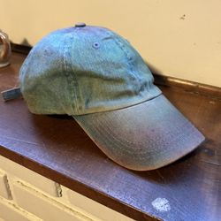 One Of A Kind Tie Dye Denim dad Hat