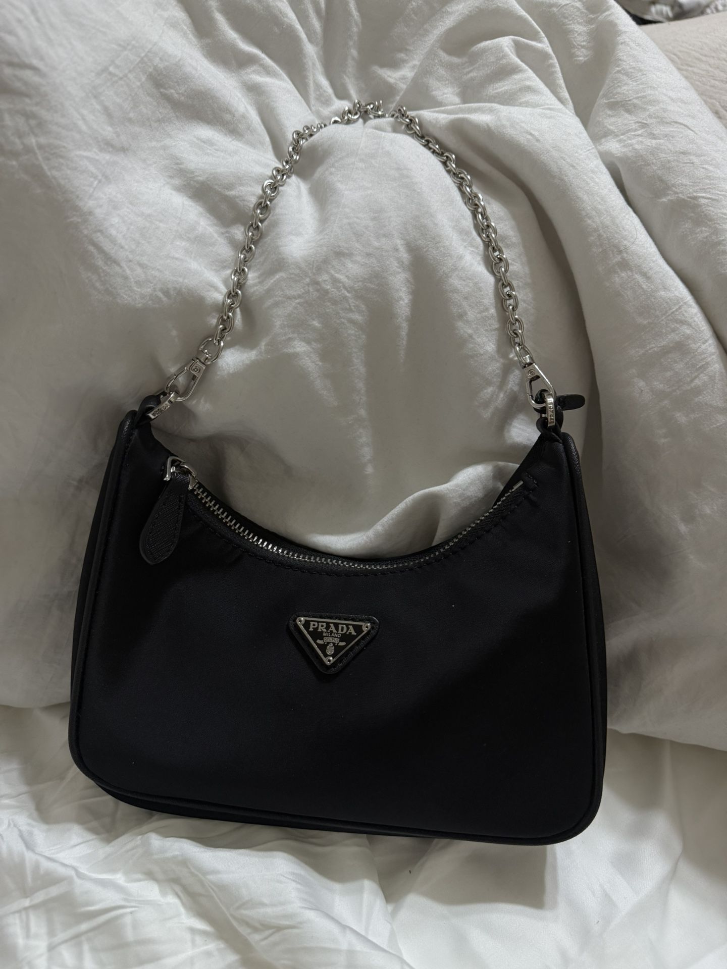 Prada crossbody nylon bag