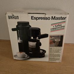 Espresso Master Maker Turbo Cappuccino Machine 