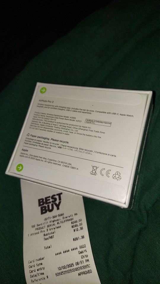 Airpod PRO 3 ( Brand NEW 2025)