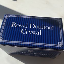 Royal Doulton Crystal Candle Sticks