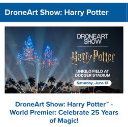 Drone Art Show Harry Potter