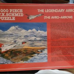 1000 Piece Airplane Puzzle, F.X. Schmid, The Legendary Arrow 
