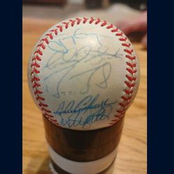 1993 National League All Star Autograph Baseball Barry Bonds Etc