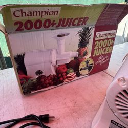 Champion 2000 juicer