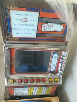 Video poker machine.