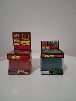 Rare!!! Needoh's Nice Cube and Dr pepper
