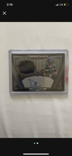 2019 Obsidian Signed DK Metcalf 96/150
