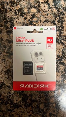 SanDisk Ultra Plus 256GB microSDXC Card