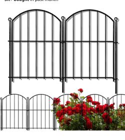 Decorative Garden Fence 17in x10ft, 30 Pack