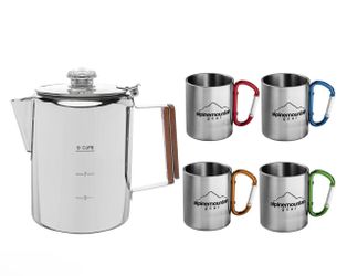 Alpine Mountain Gear 5-piece Stainless Steel