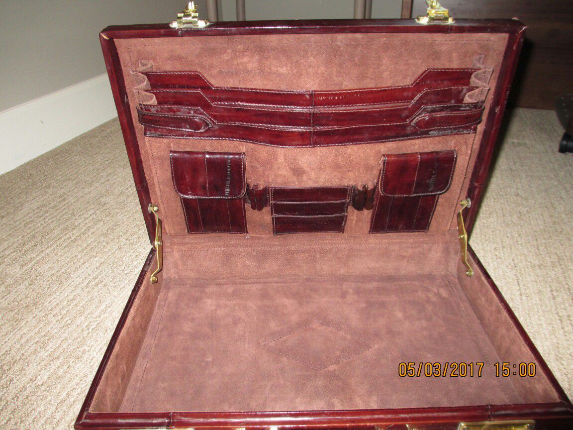 Eelskin Briefcase
