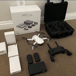 Like New- Mavic Mini Combo-Barely Used At All. Pristine Condition. 