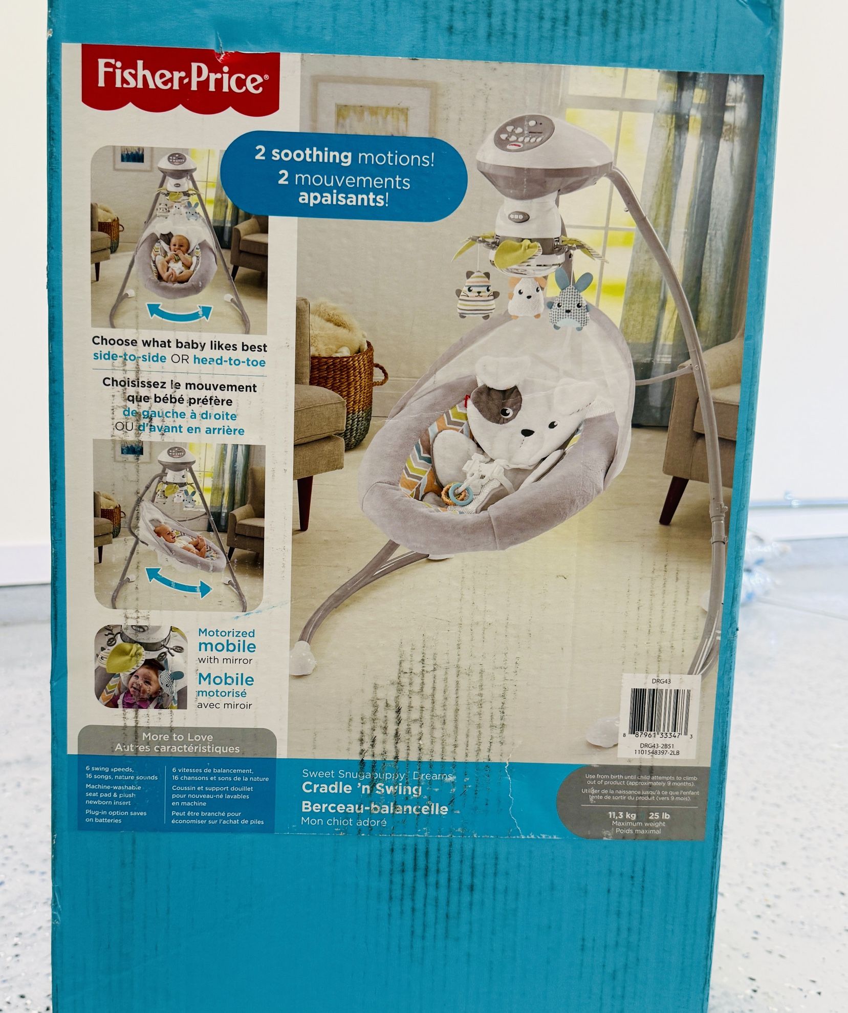 Fisher-Price Cradle n Swing - Never used Grab It For $100 Negotiable