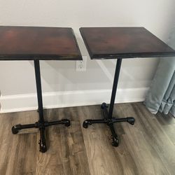 Hand Made Epoxy End Tables