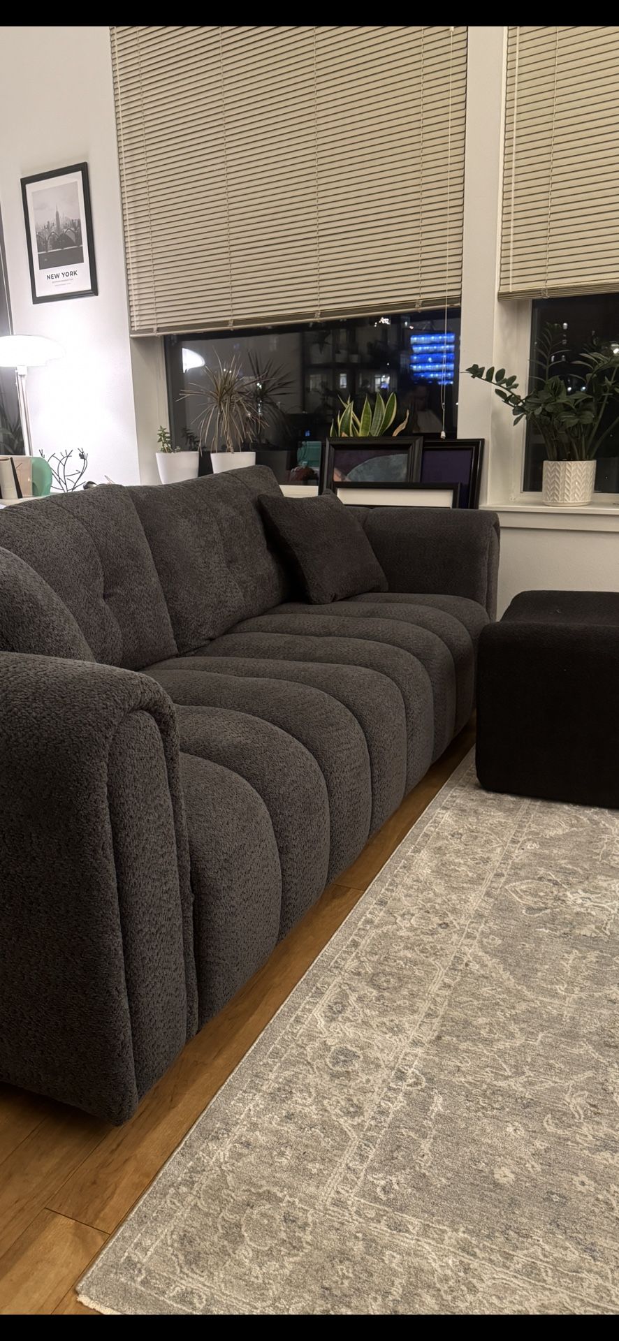 Like New Gray Couch 