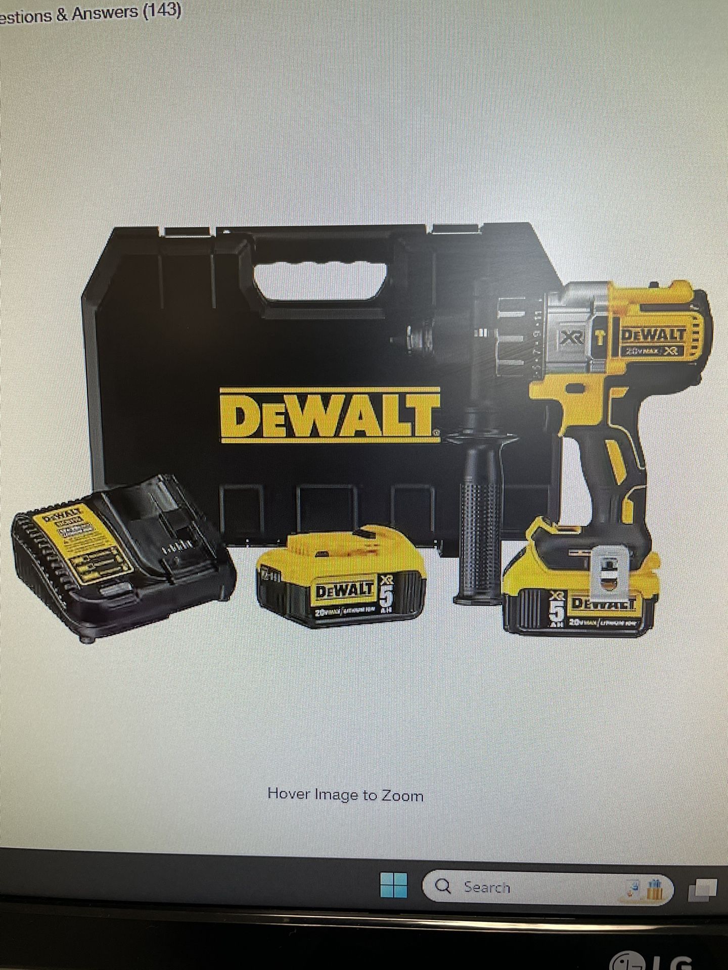 Dewalt DCD996P2 - Hammer Drill Kit