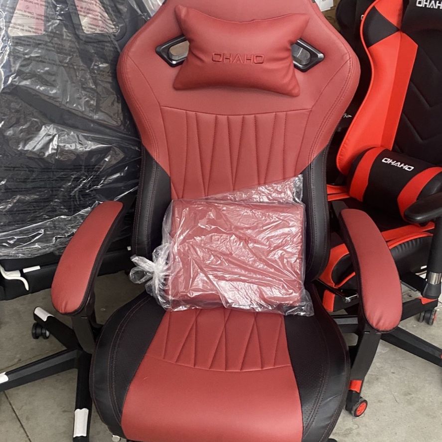 Red Black OHAHO Gaming Chair Office Chair 
